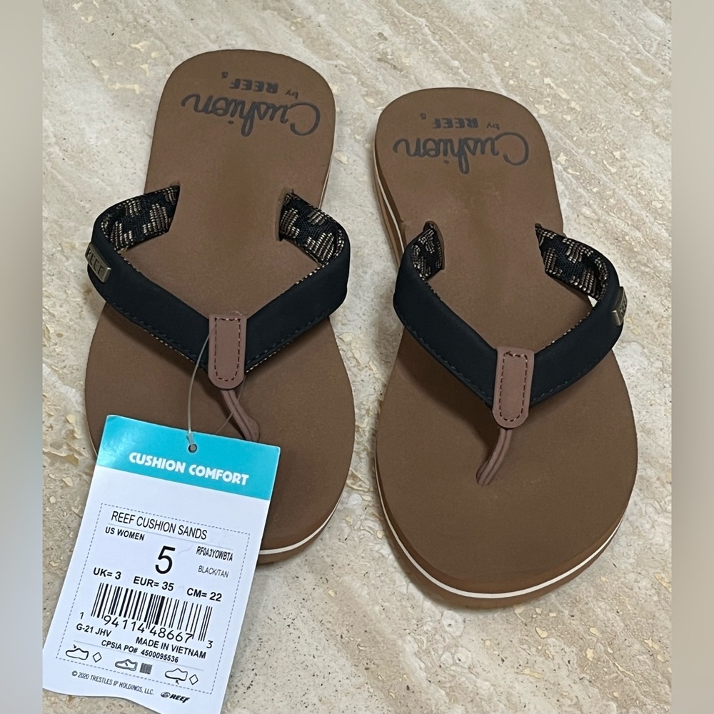 NWT Reef Women’s Cushion Sands - Picture 6 of 10